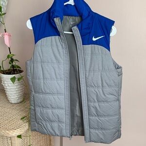 Nike Blue and Gray Women's Vest